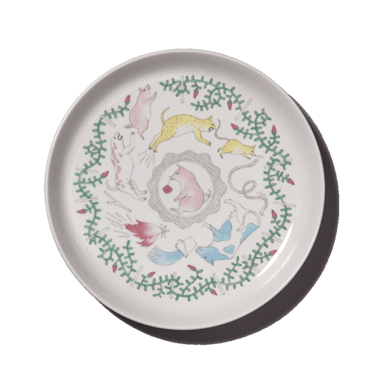 Remake  Plate/おばあさんの子ブタ