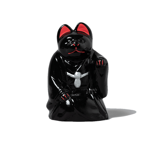 TANKA  羽織黒猫(小・左手)