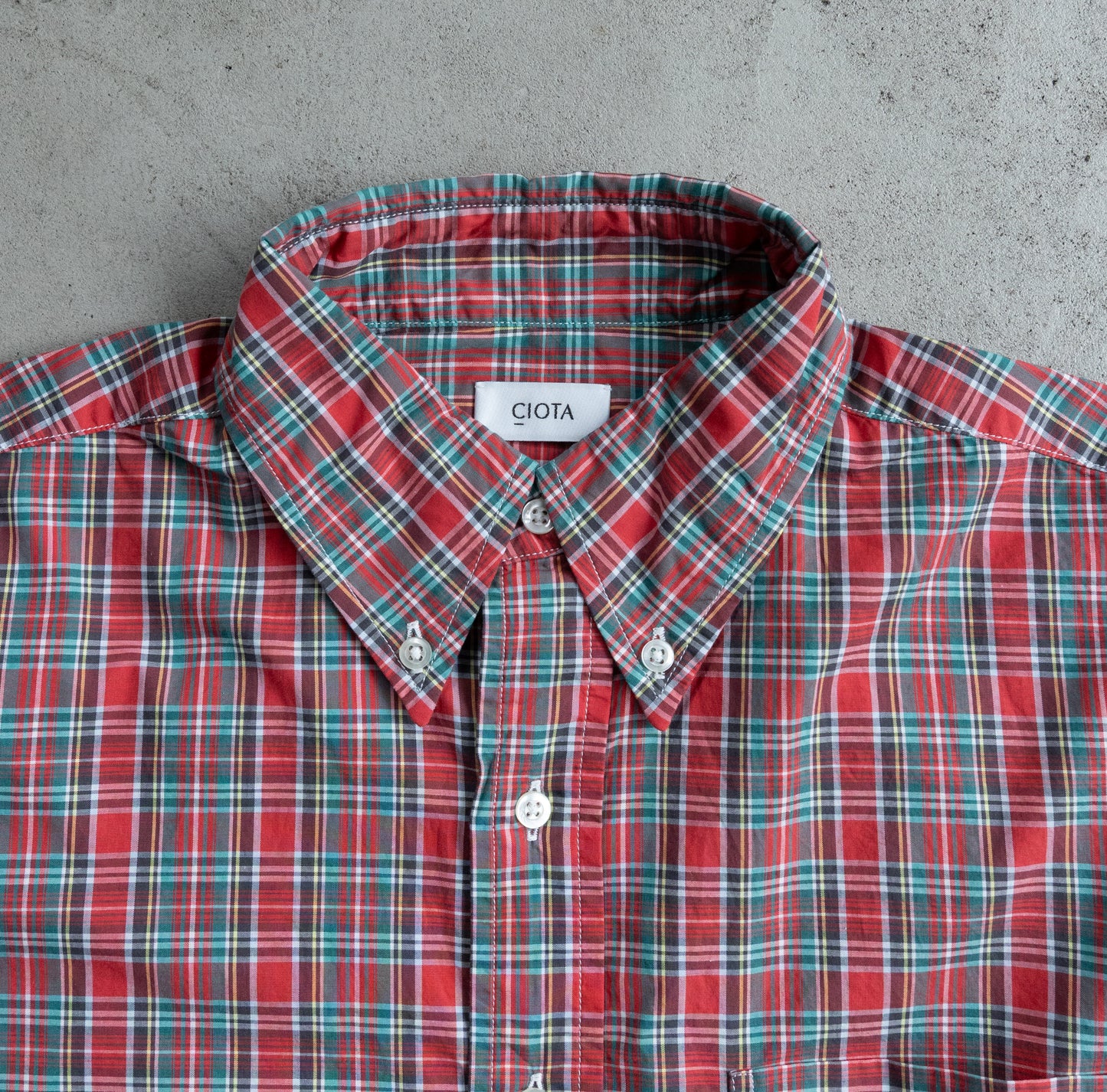 Tartan B.D Shirt(RED)