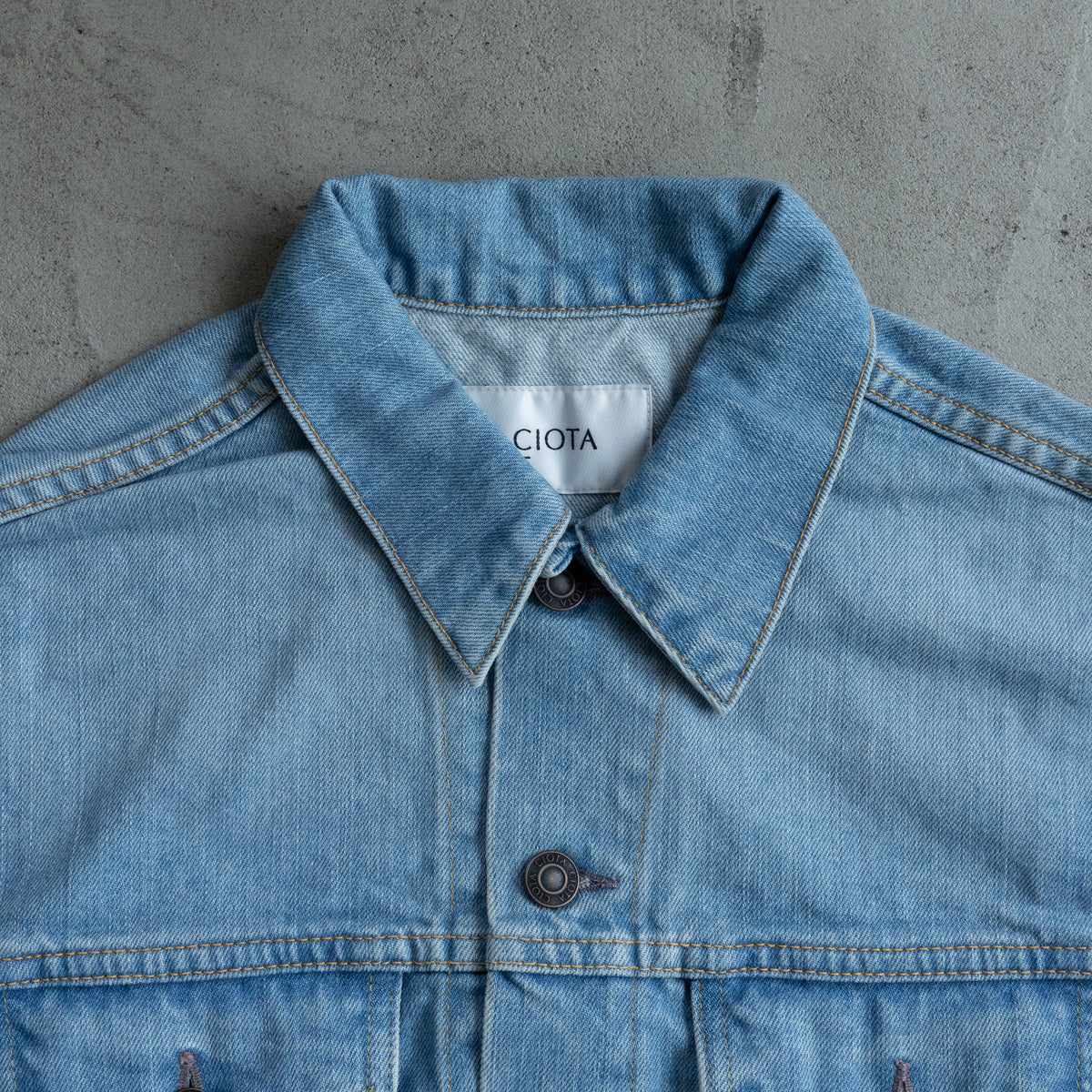 4 Pocket Denim Jacket(LIGHT BLU)