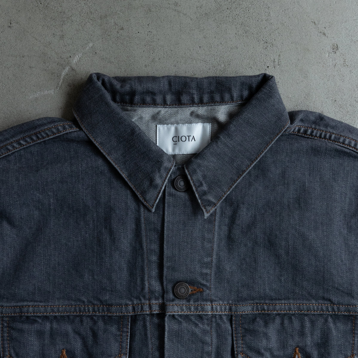 4 Pocket Denim Jacket(MEDIUM GRAY)