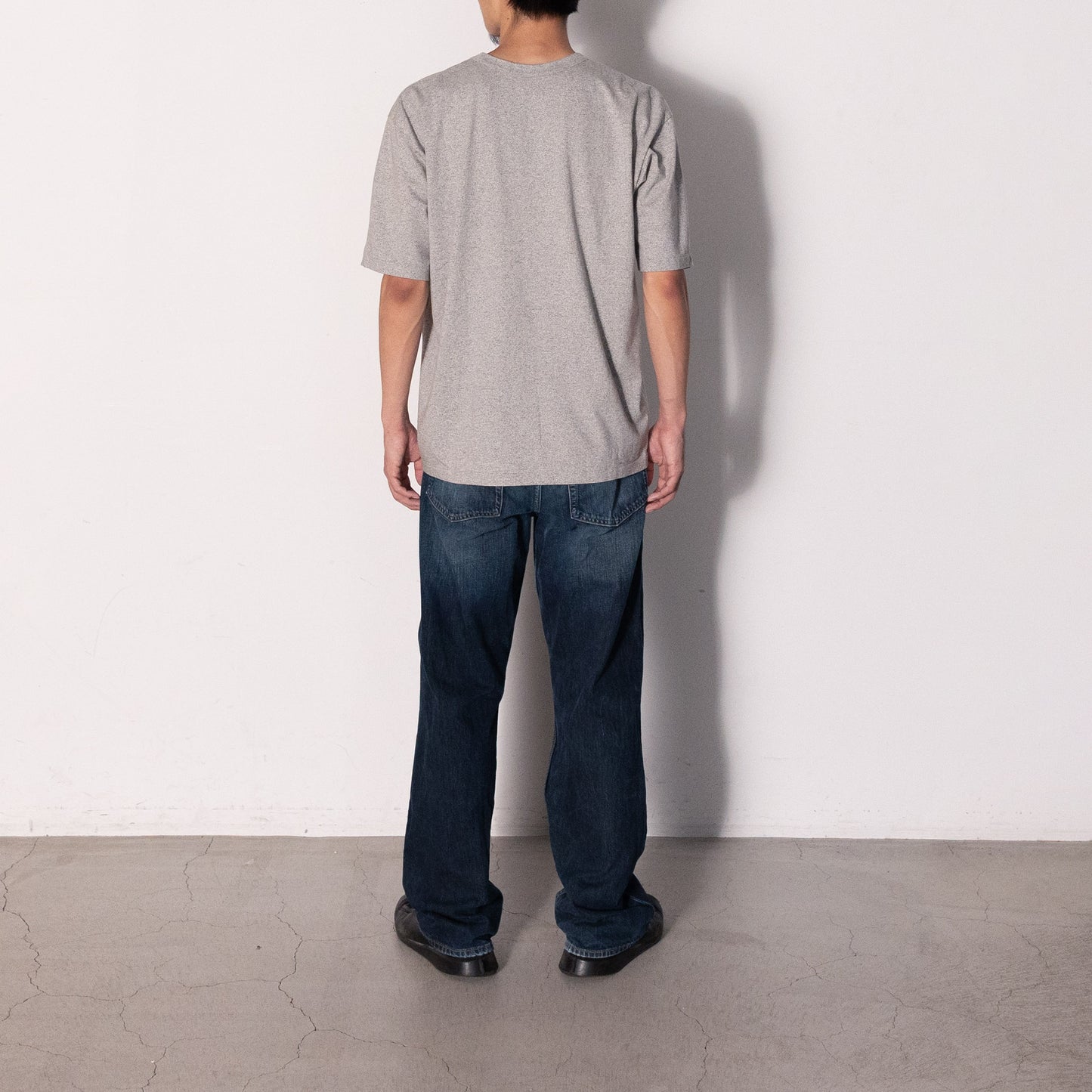 Melange T-shirt  136 (GRAY)