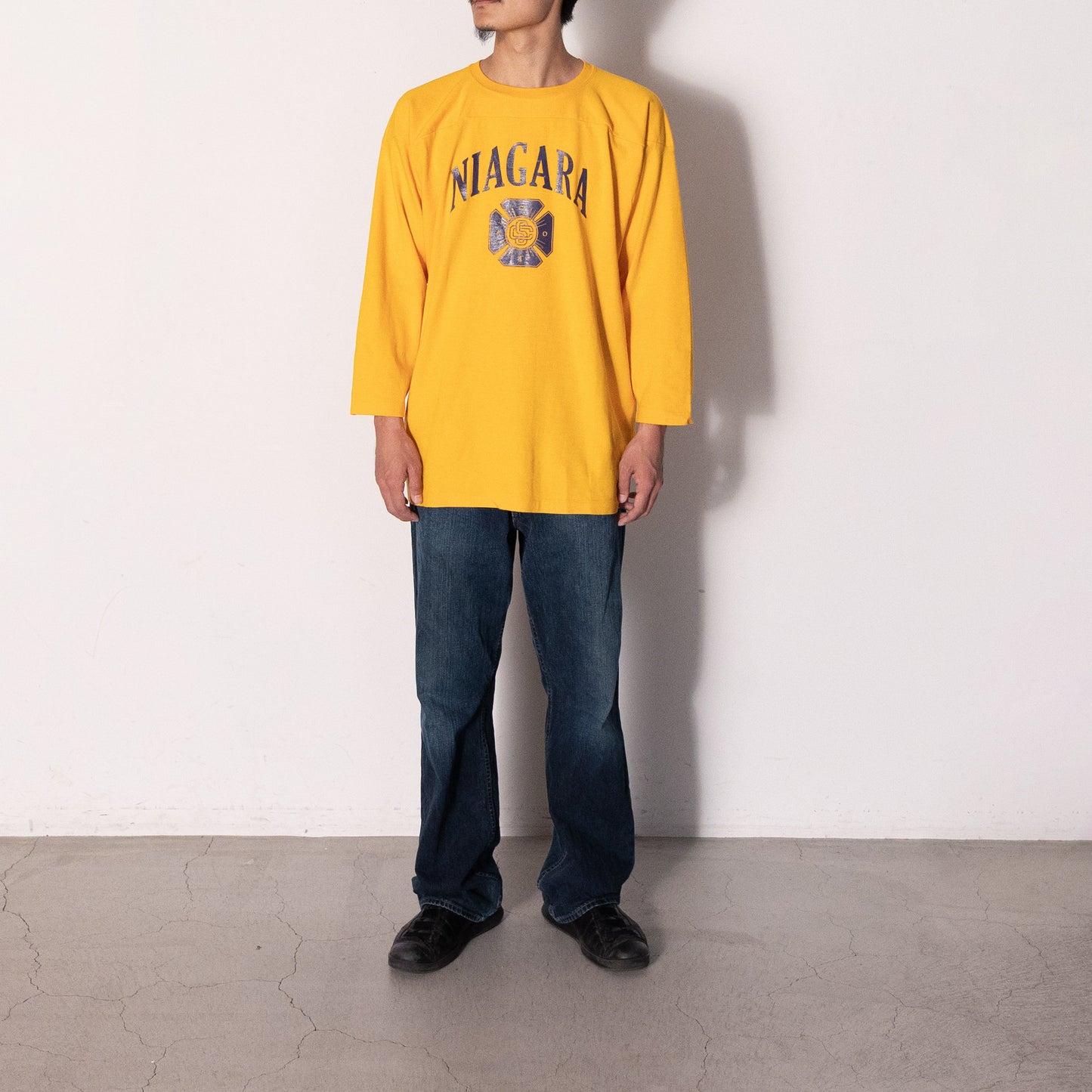 Football 3/4 Sleeve T-shirt 125 (YELLOW)