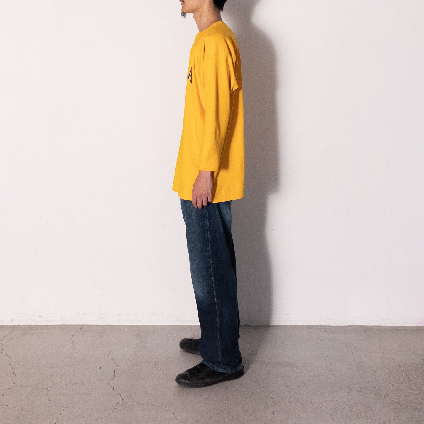 Football 3/4 Sleeve T-shirt 125 (YELLOW)