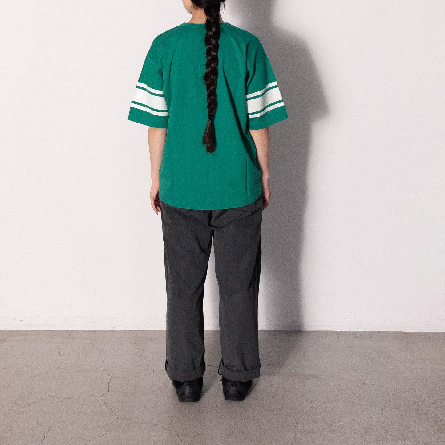 Football Short Sleeve T-shirt 126 (GREEN)