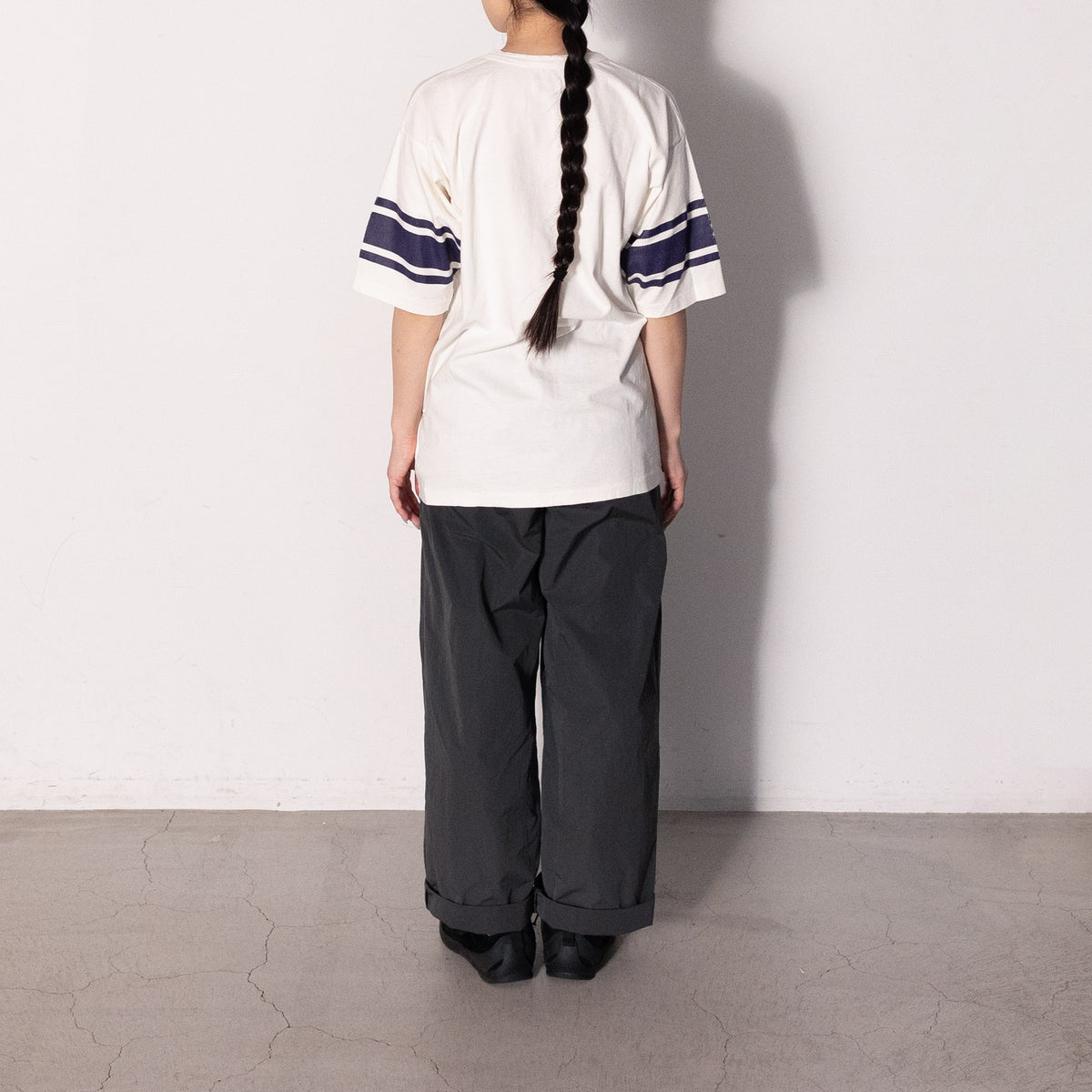 Football Short Sleeve T-shirt 126 (OFF WHITE)