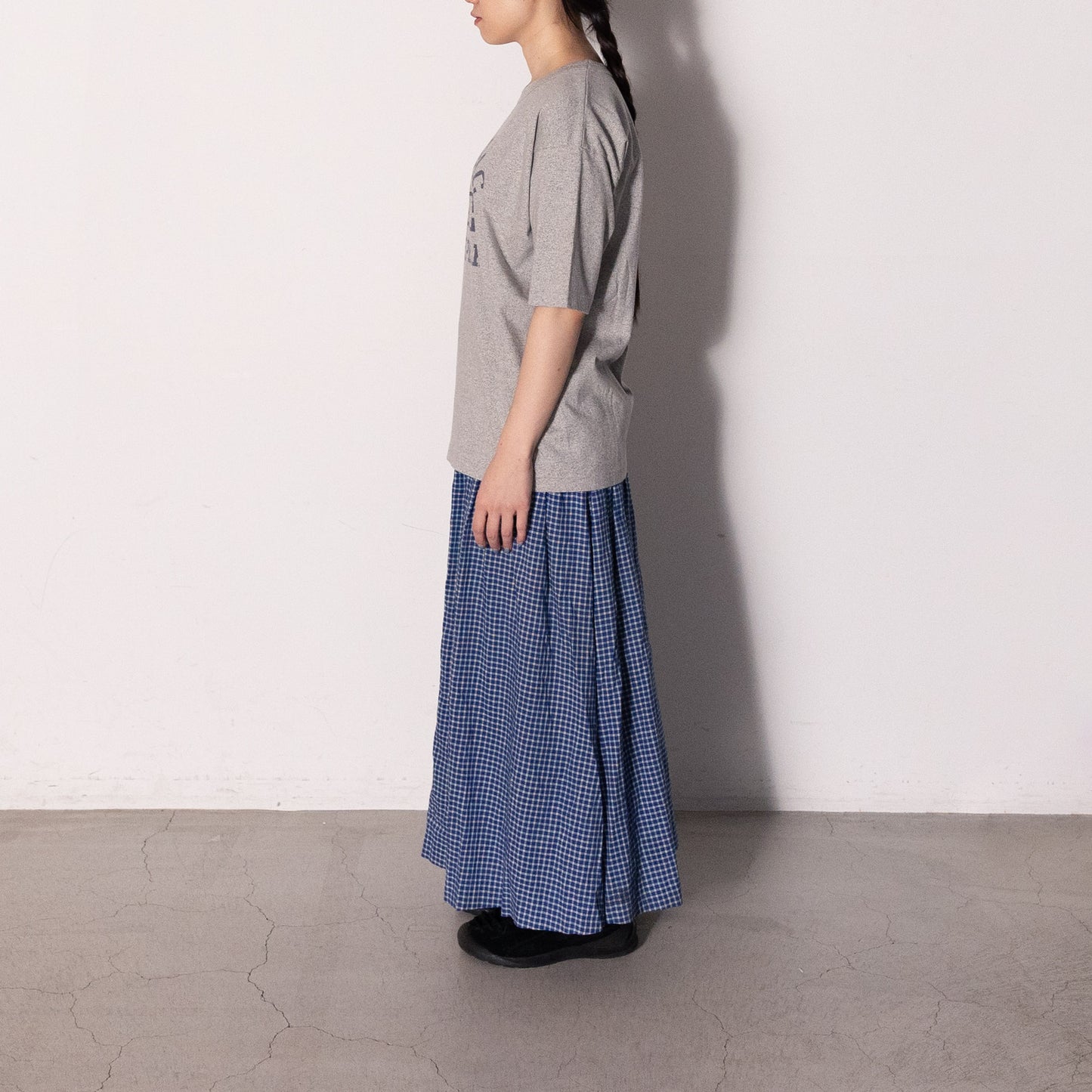 Melange T-shirt  136 (GRAY)