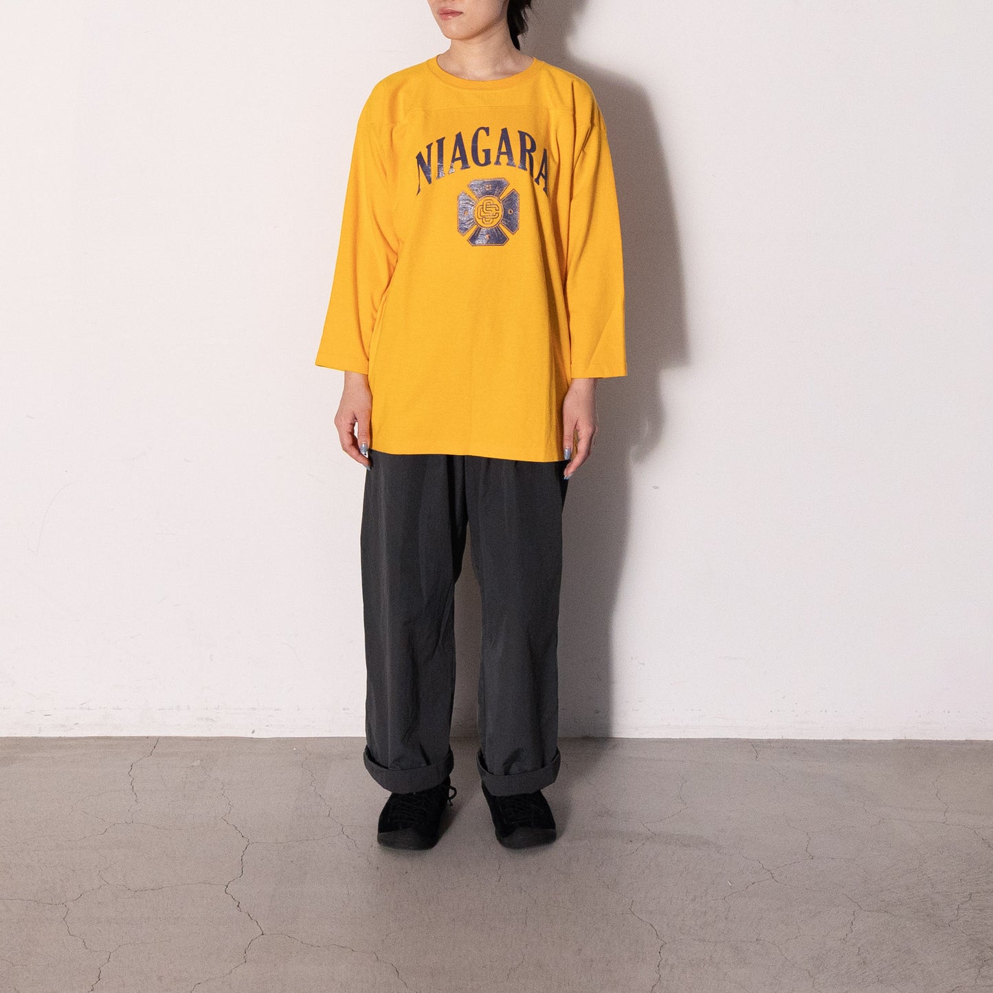 Football 3/4 Sleeve T-shirt 125 (YELLOW)