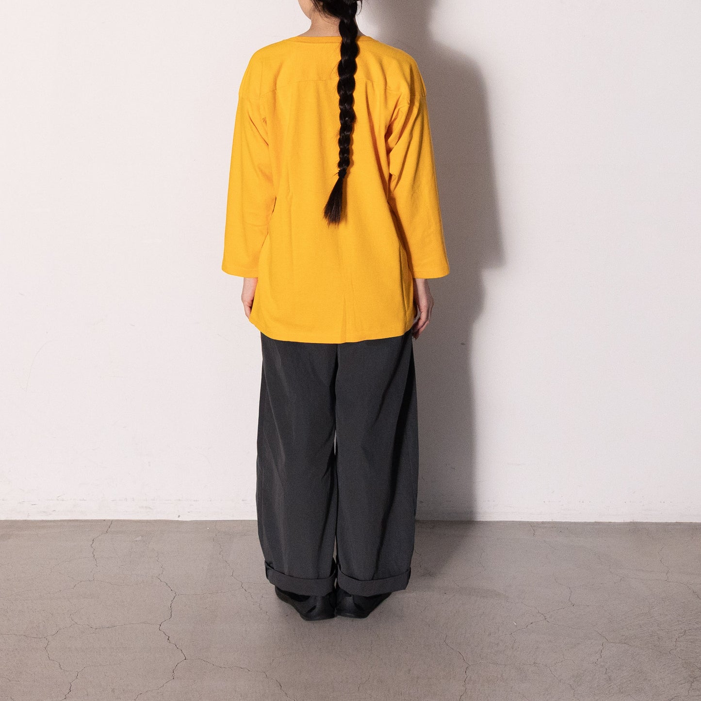 Football 3/4 Sleeve T-shirt 125 (YELLOW)