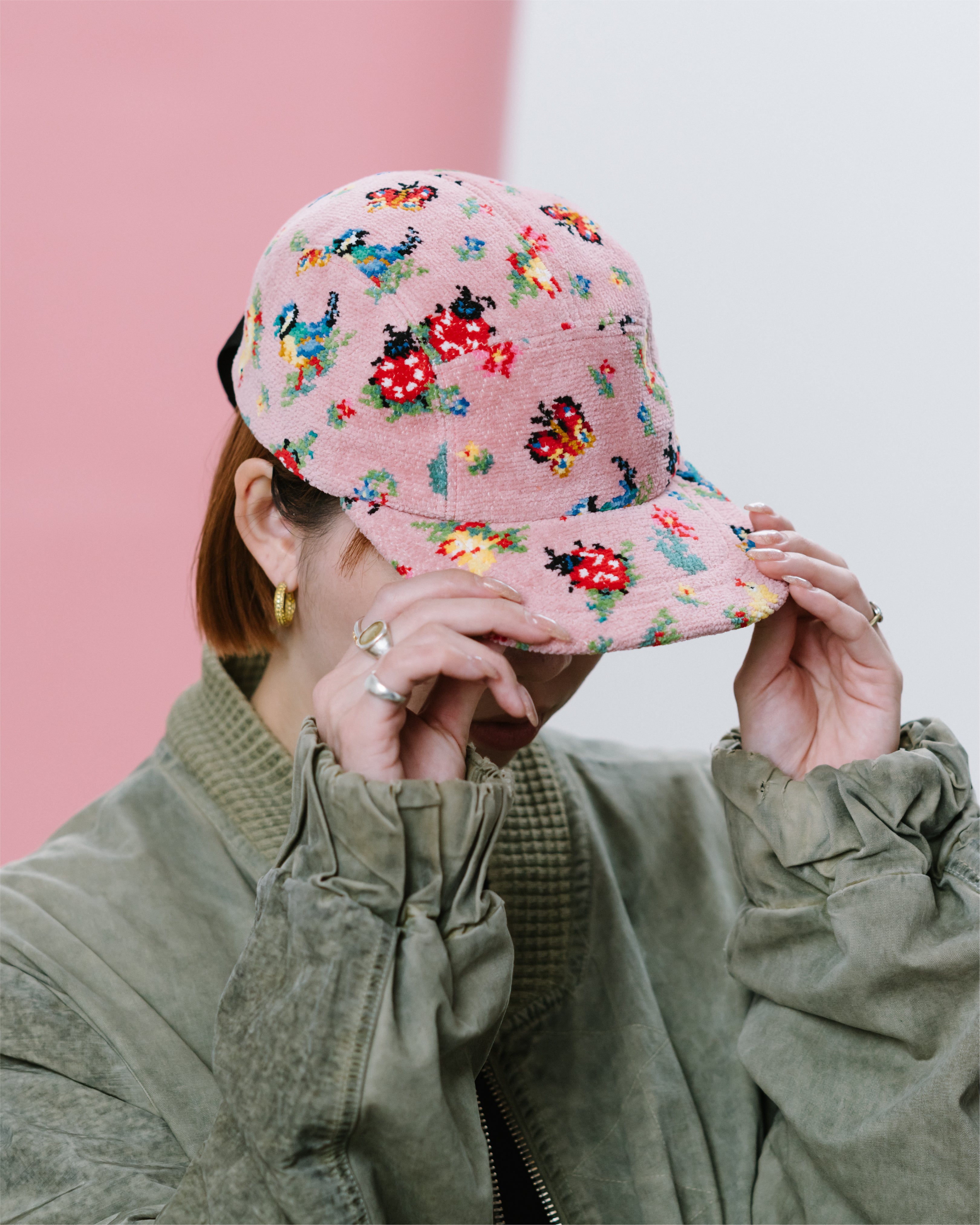5月販売 Chenille Jet Cap(ハイジ） – PASS THE BATON ONLINE SHOP