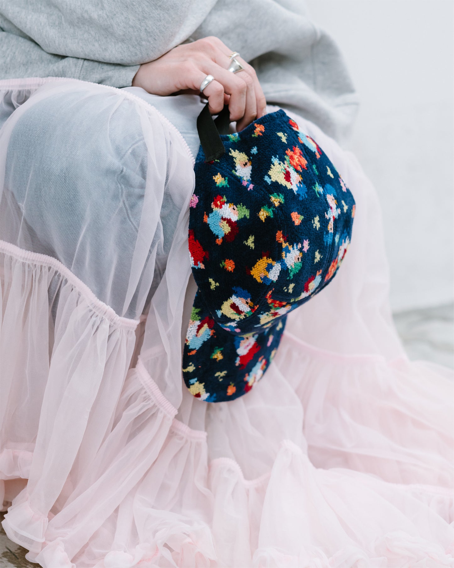 受注生産分（3月下旬お届け予定）Chenille Jet Cap  (プレイフルピクシー)