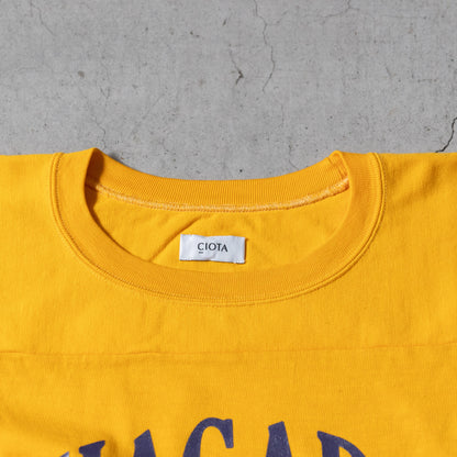 Football 3/4 Sleeve T-shirt 125 (YELLOW)