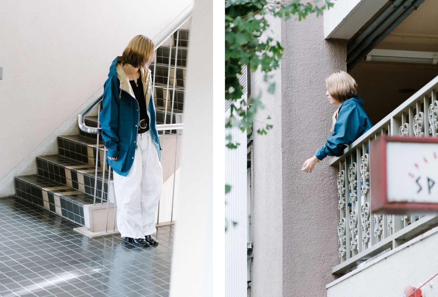 CIOTA×SIERRA DESIGNS MOUNTAIN PARKA(BLUE)
