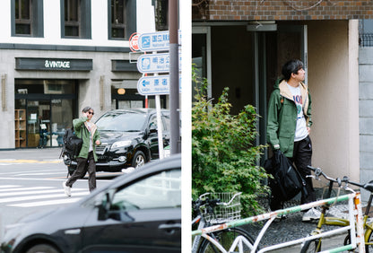 CIOTA×SIERRA DESIGNS MOUNTAIN PARKA(GREEN)