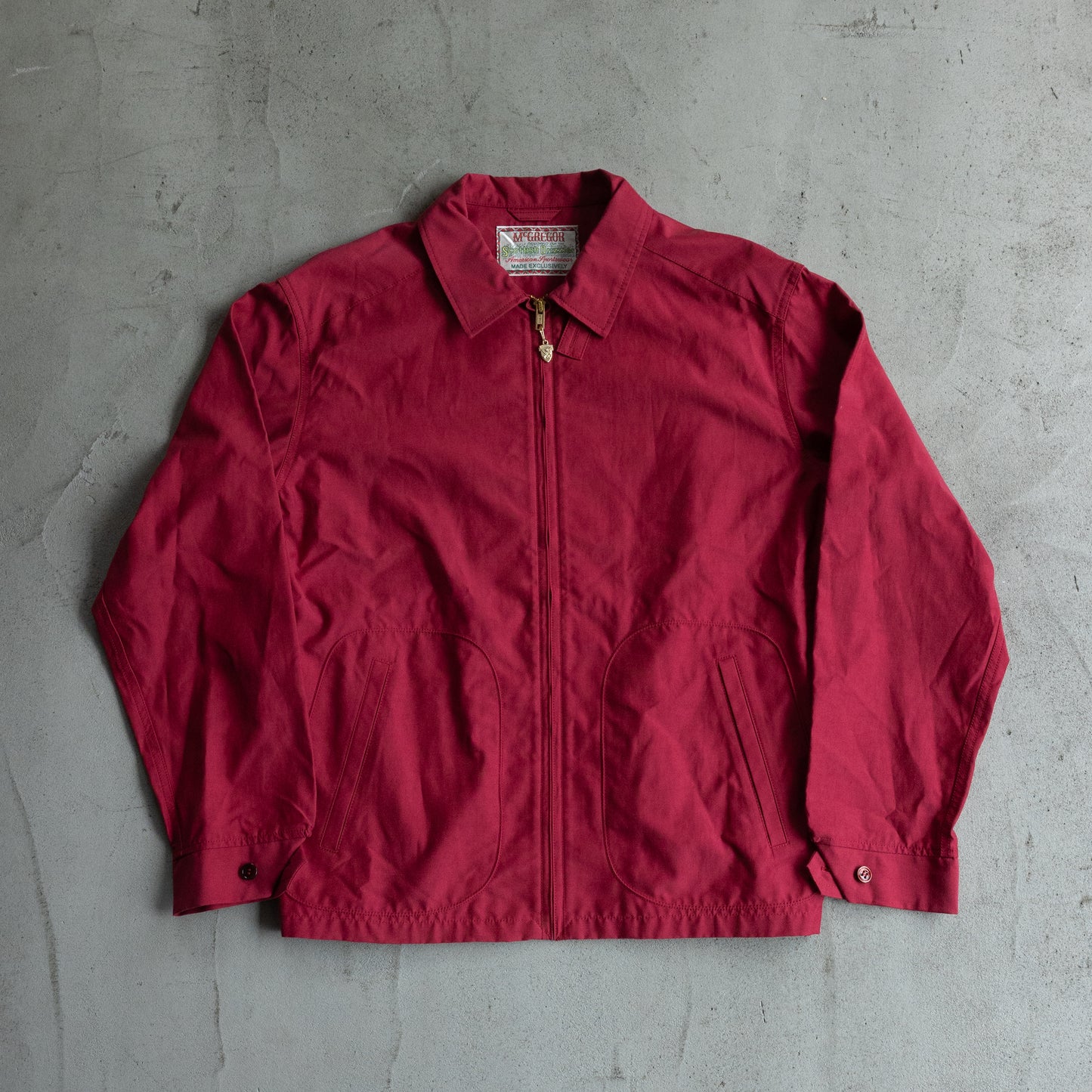 CIOTA×McGREGOR Drizzler Jacket(WINE)