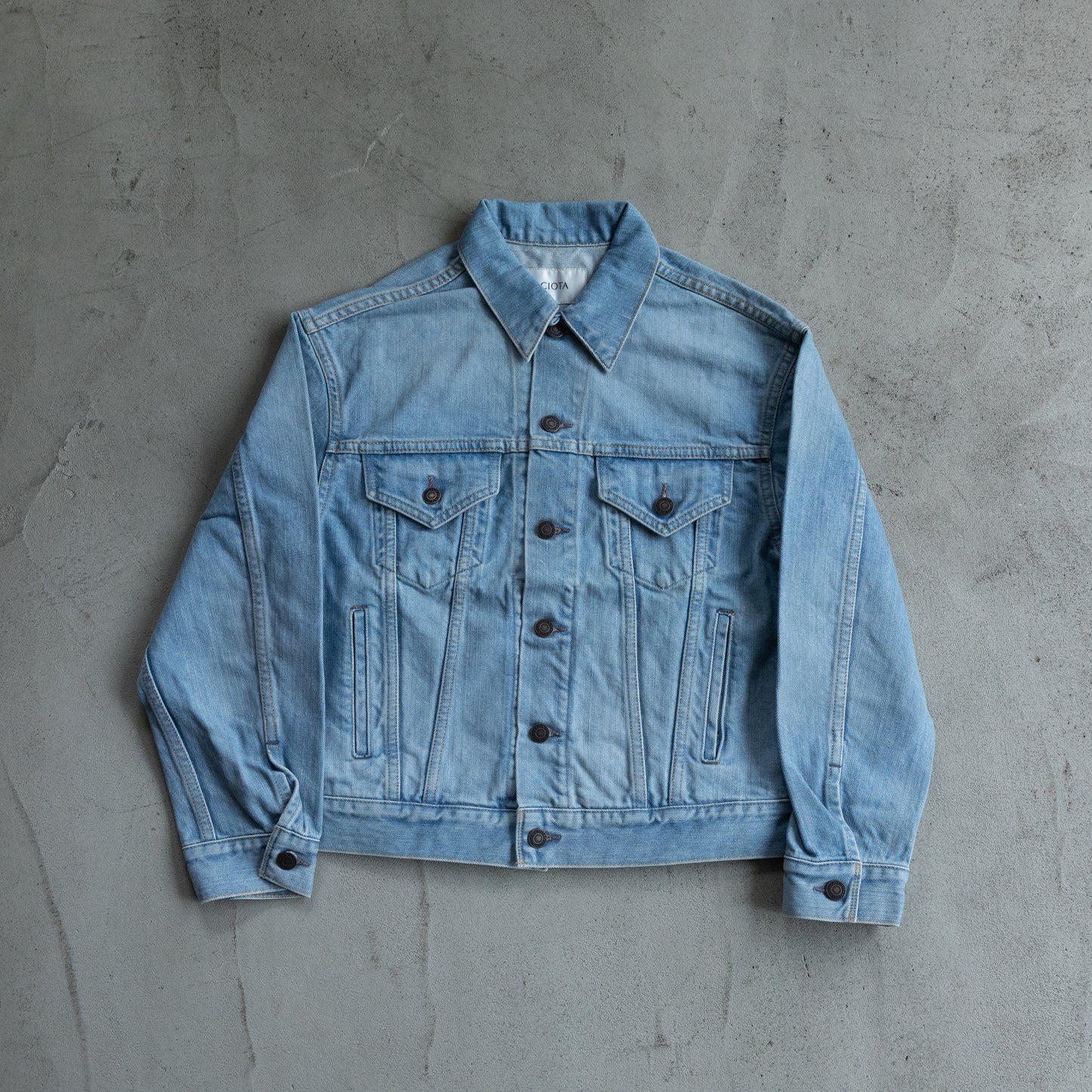 4 Pocket Denim Jacket(LIGHT BLU)