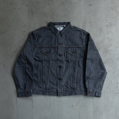 4 Pocket Denim Jacket(MEDIUM GRAY)