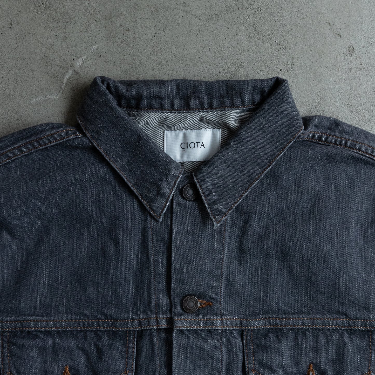4 Pocket Denim Jacket(MEDIUM GRAY)