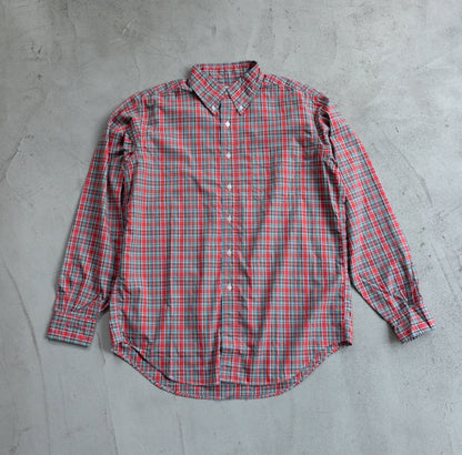 Tartan B.D Shirt(RED）