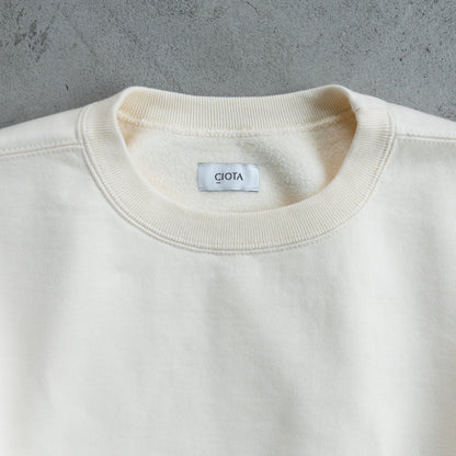 Crewneck Sweat Shirt(IVORY) (Brushed Lining)