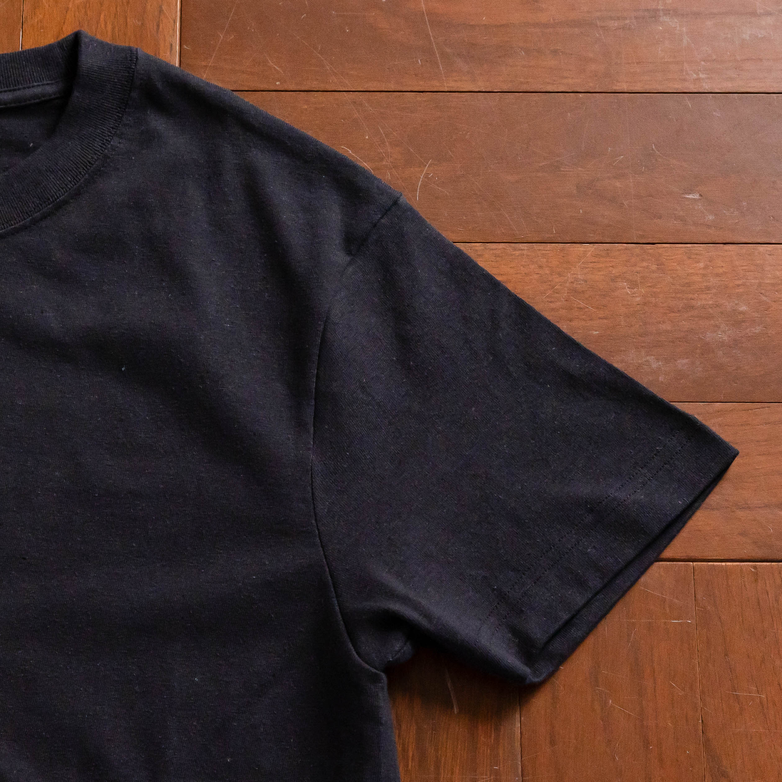 ciota Recycle Cotton T-shirt White×Black Recycle Cotton T-shirt（White×Black） – PASS THE BATON ONLINE SHOP