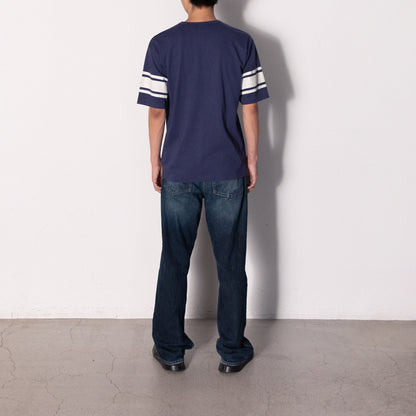 Football Short Sleeve T-shirt 126 (NAVY)