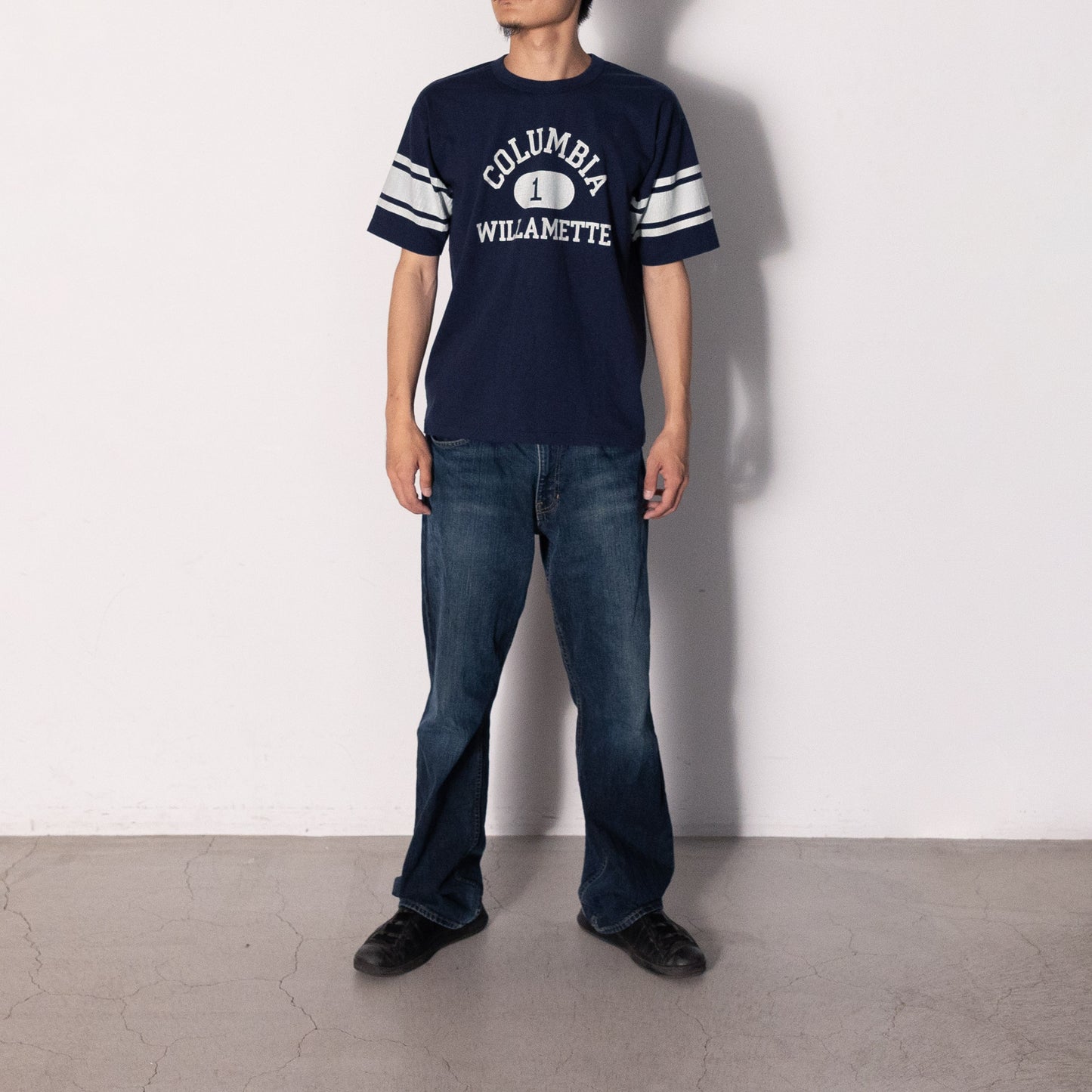 Football Short Sleeve T-shirt 139（COLUMBIA）