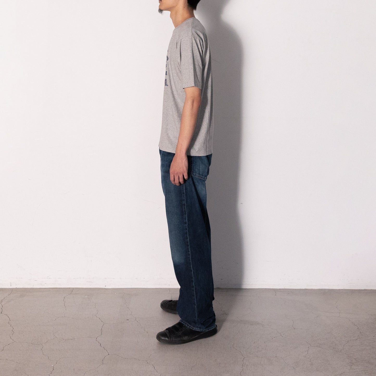 Melange T-shirt  136 (GRAY)