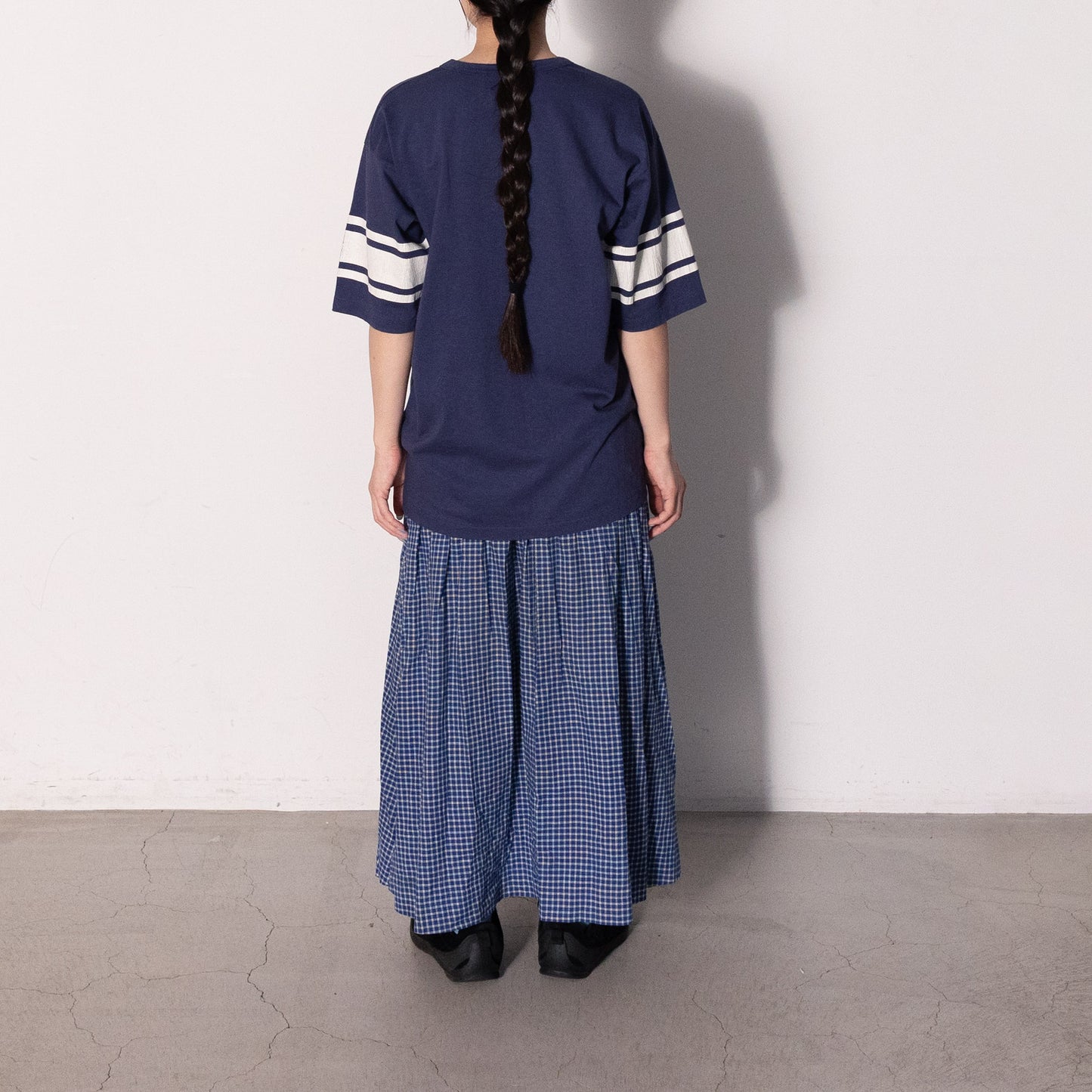 Football Short Sleeve T-shirt 126 (NAVY)