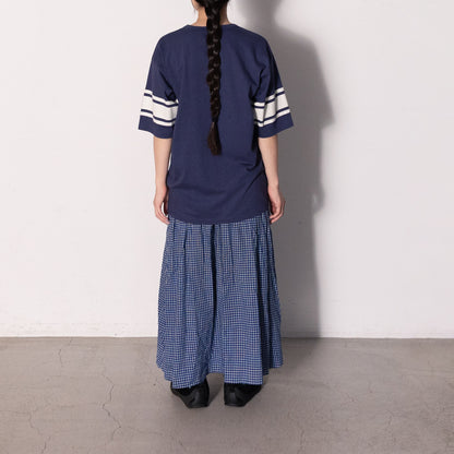 Football Short Sleeve T-shirt 126 (NAVY)