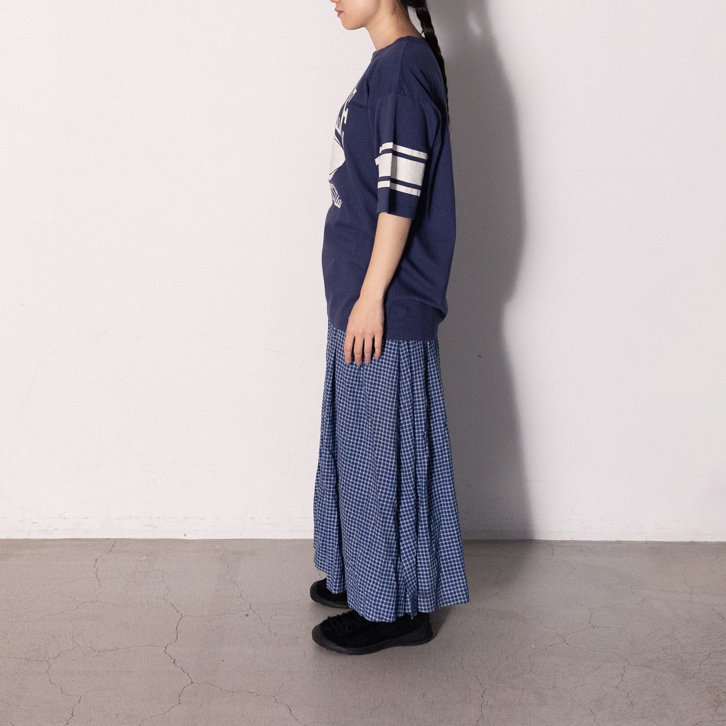 Football Short Sleeve T-shirt 126 (NAVY)
