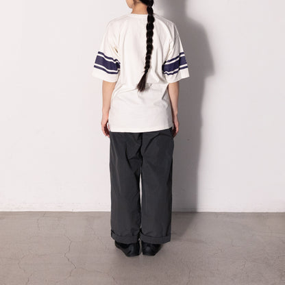Football Short Sleeve T-shirt 126 (OFF WHITE)