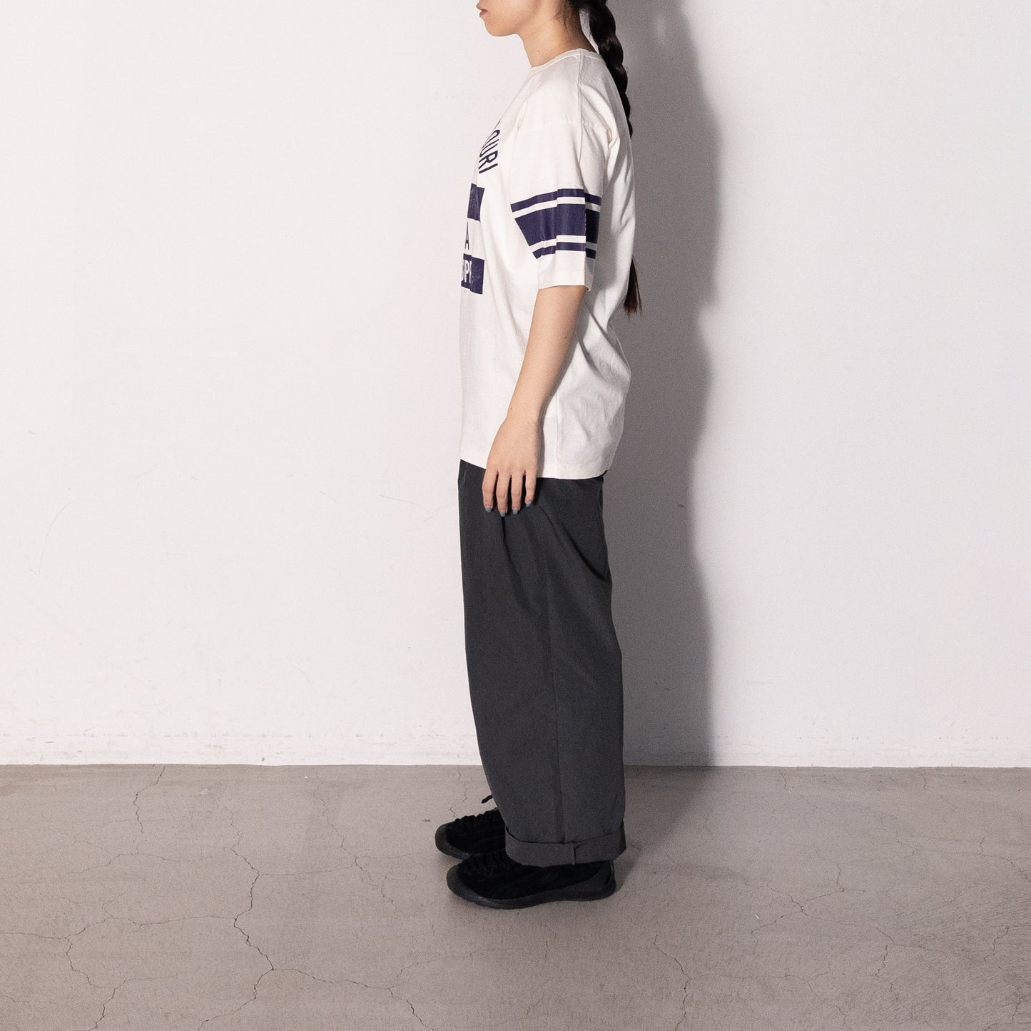 Football Short Sleeve T-shirt 126 (OFF WHITE)