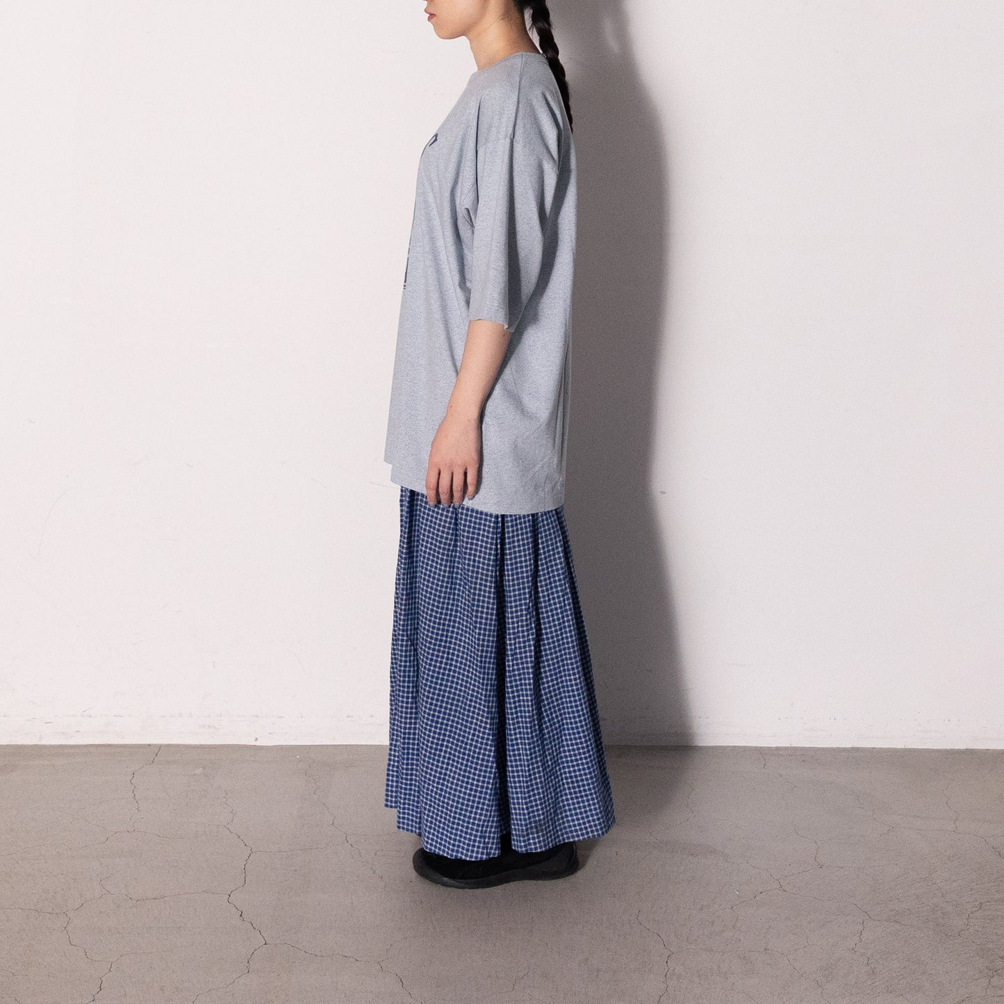 Melange T-shirt 128 (BLUE)