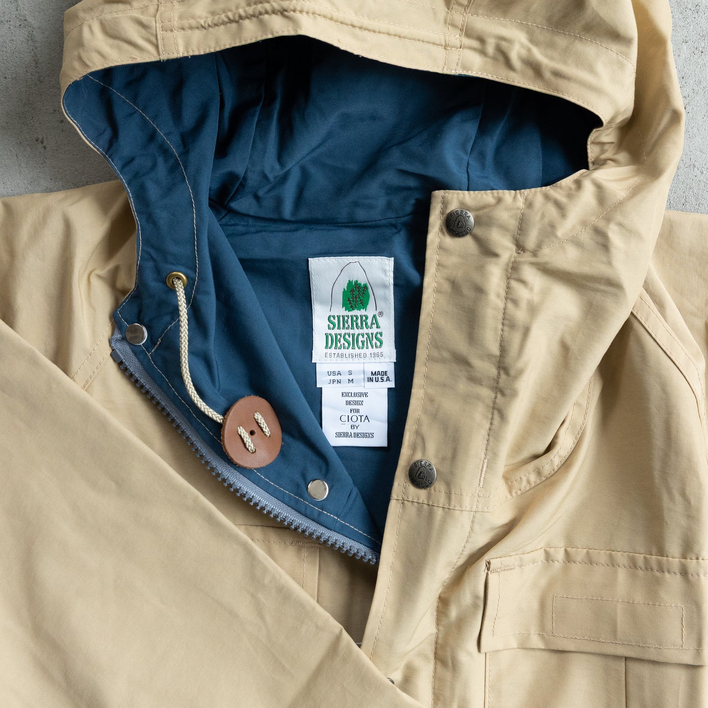 CIOTA×SIERRA DESIGNS MOUNTAIN PARKA(BEIGE)