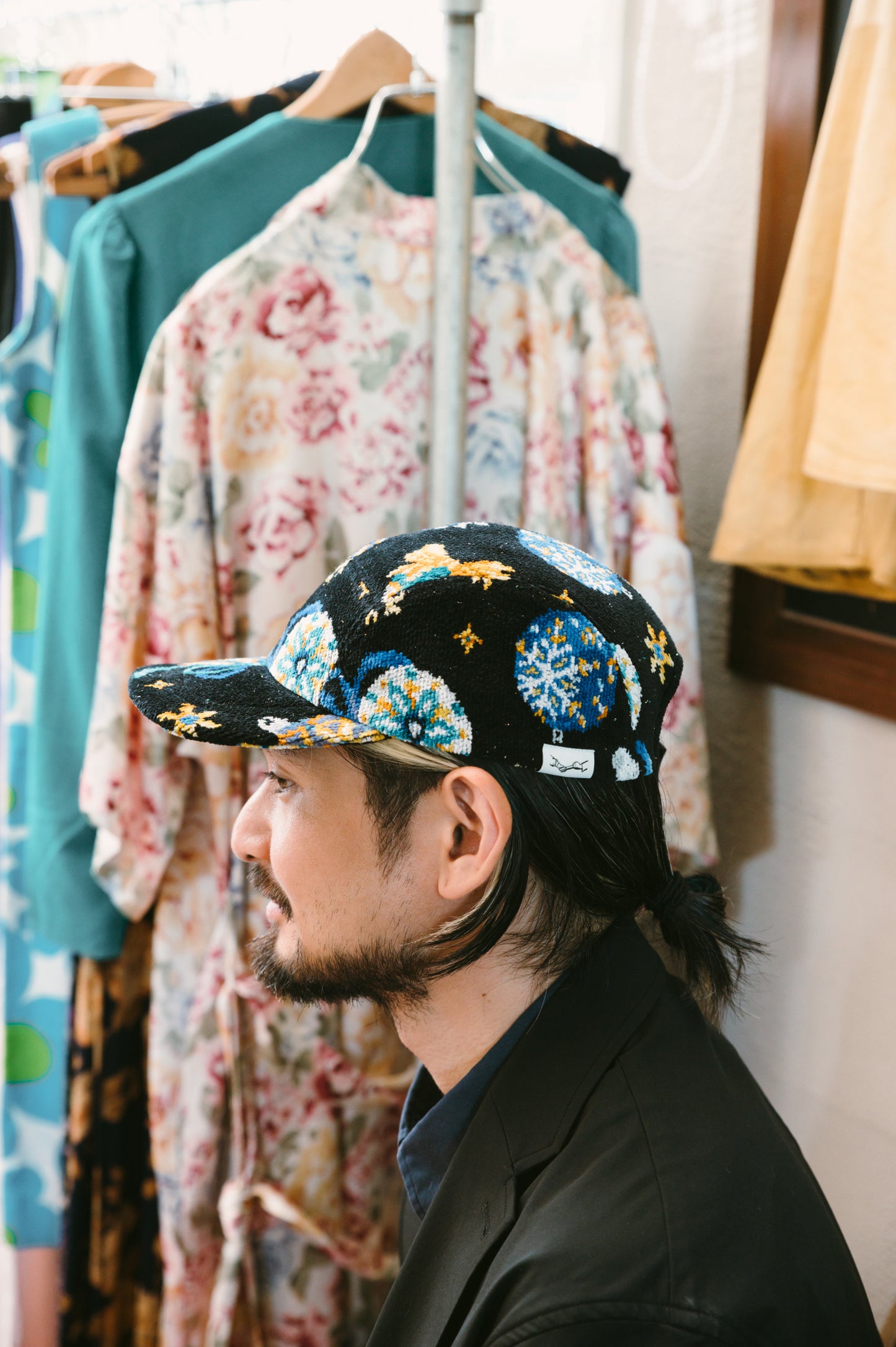 Chenille Jet Cap （ダズリングオーナメント）