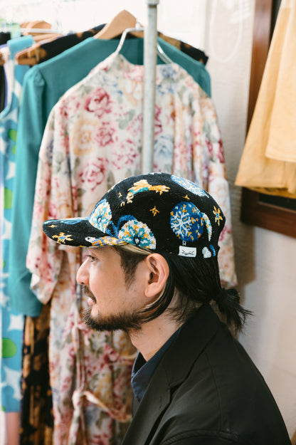 Chenille Jet Cap （ダズリングオーナメント）