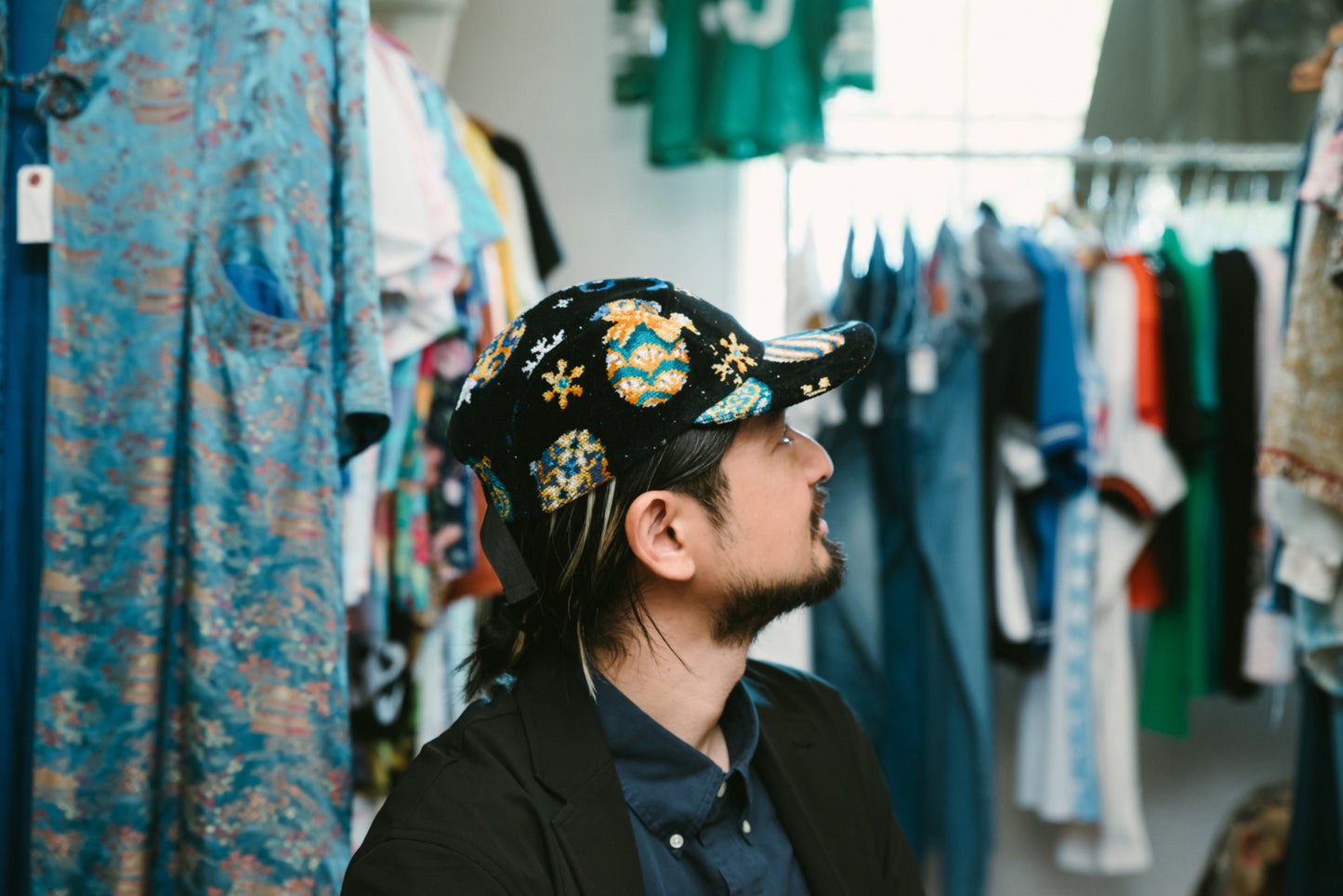 Chenille Jet Cap （ダズリングオーナメント）