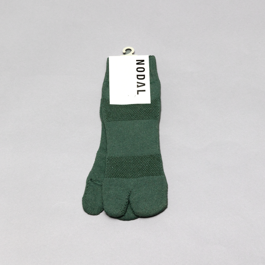 Cotton Hemp Ankle Socks ND23X005SG-ML(SMOKE GREEN)