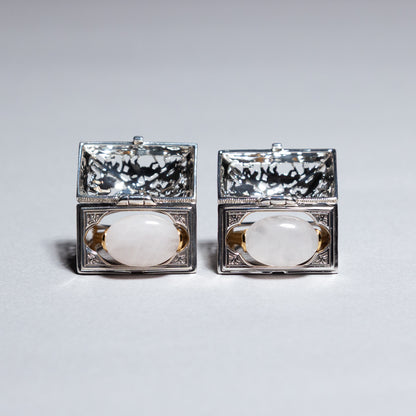 【限定復刻版】Treasure box ring ローズクォーツ