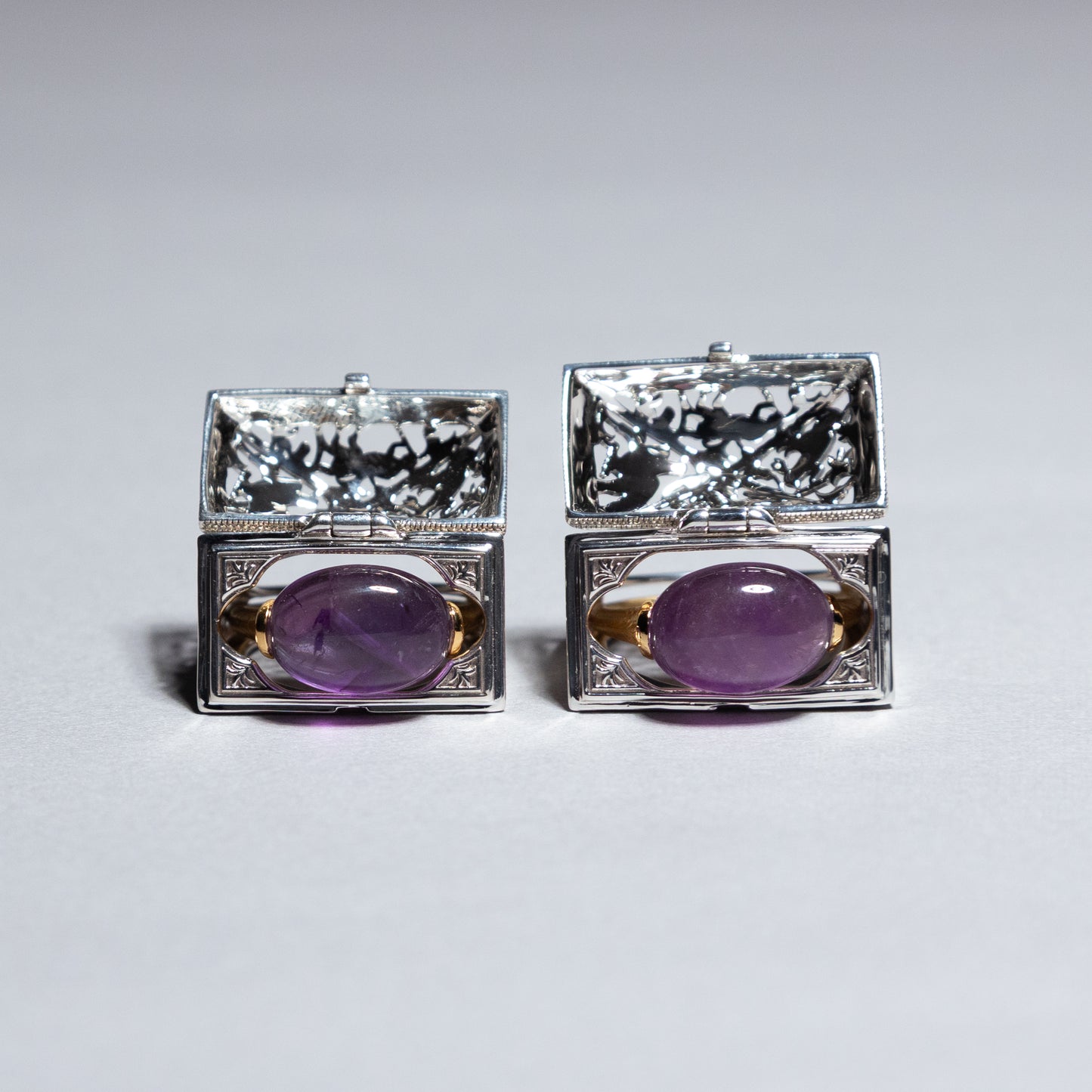 【限定復刻版】Treasure box ring アメシスト