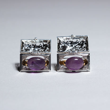 【限定復刻版】Treasure box ring アメシスト