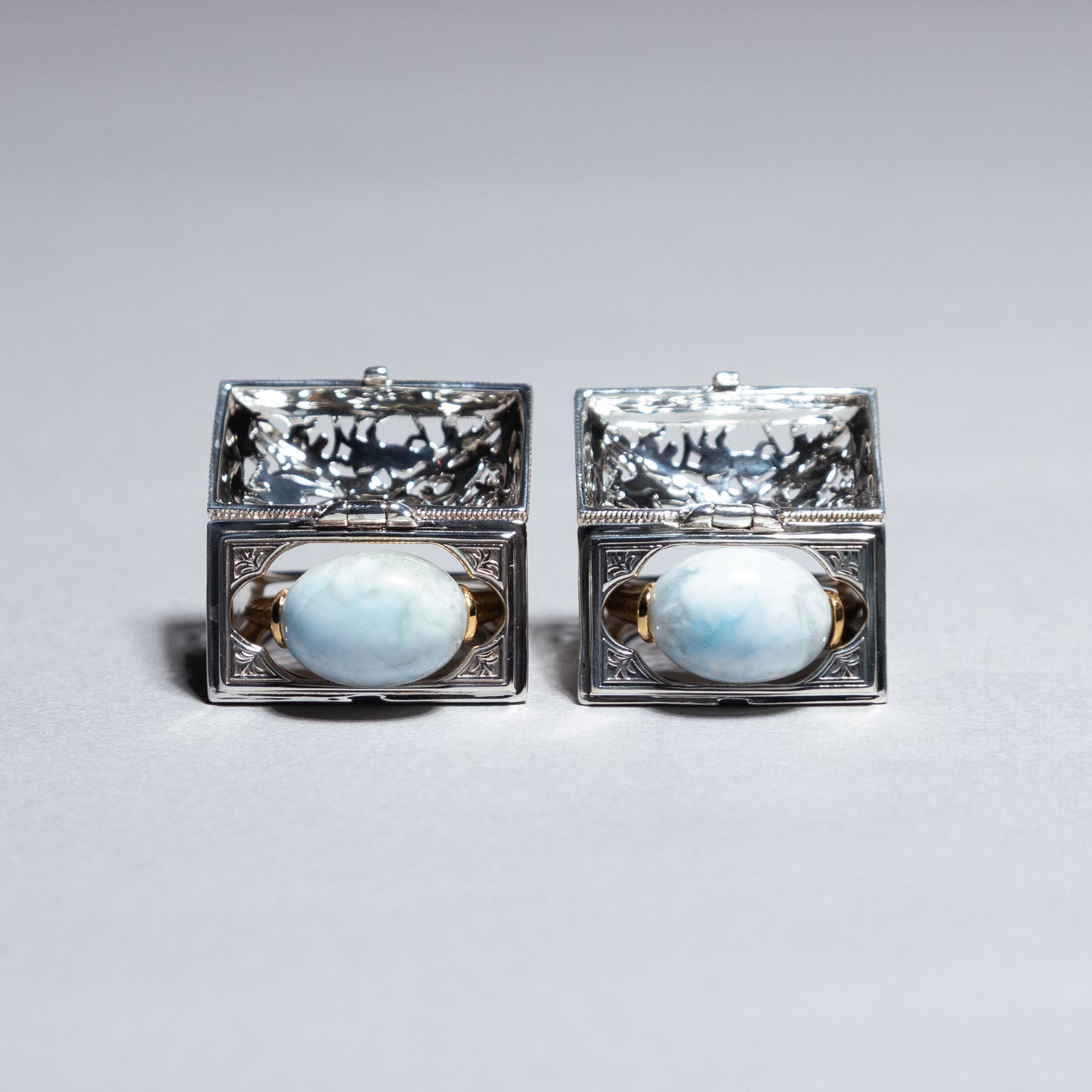 【限定復刻版】Treasure box ring アラゴナイト