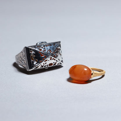 【限定復刻版】Treasure box ring カーネリアン