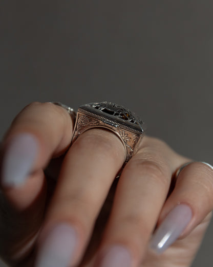 【限定復刻版】Treasure box ring アラゴナイト