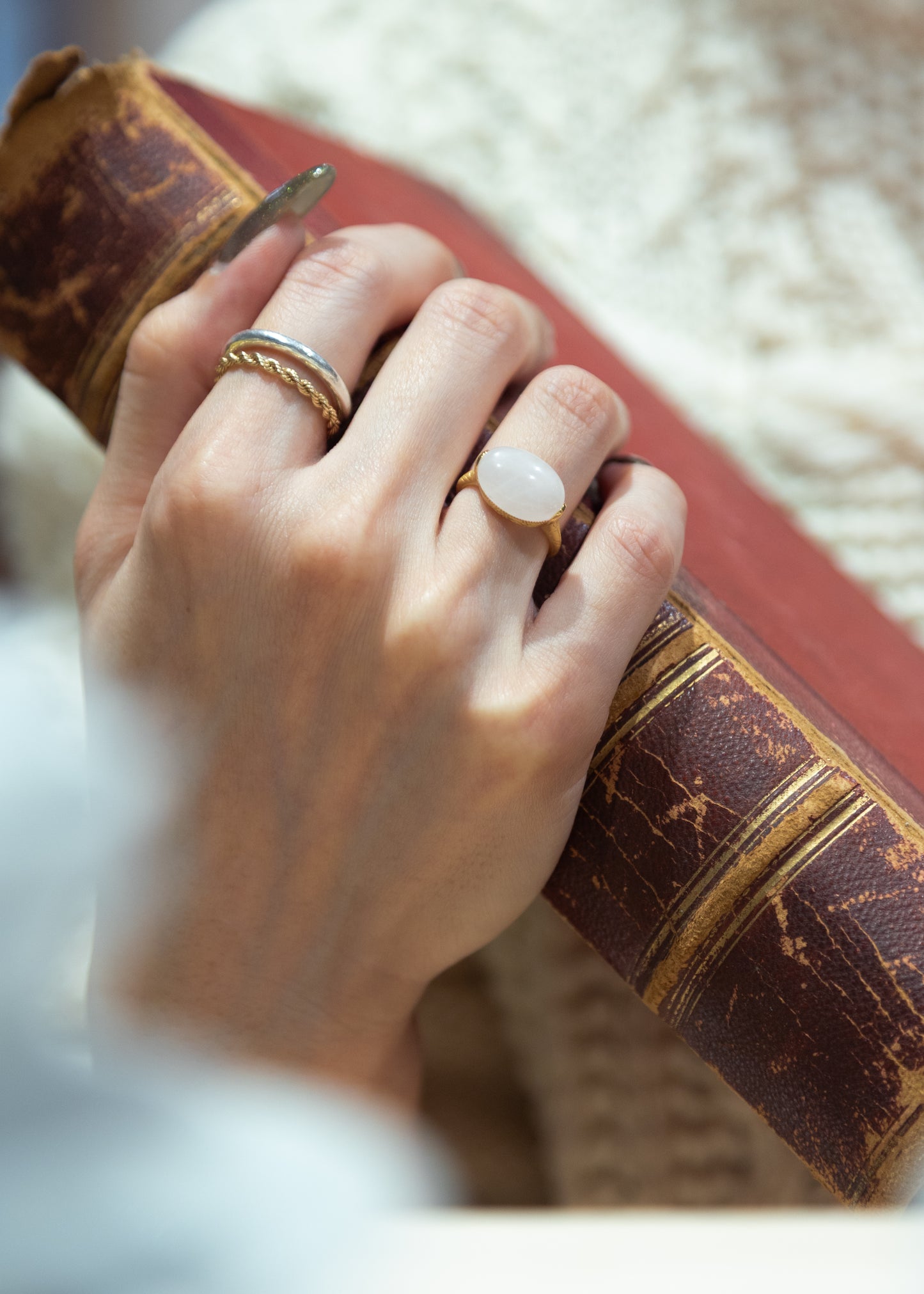 【限定復刻版】Treasure box ring カーネリアン