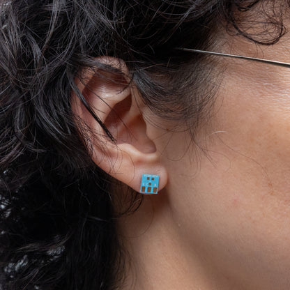 電子基板のピアス(小)/LIGHT BLUE