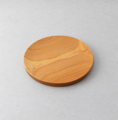 仁取皿　ケヤキ　Φ21cm