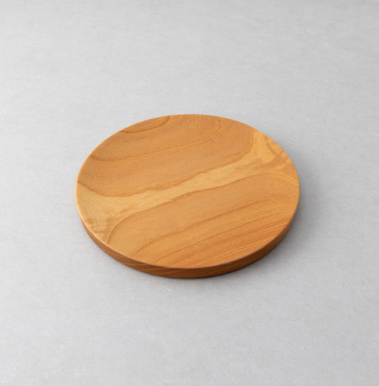 仁取皿　ケヤキ　Φ21cm