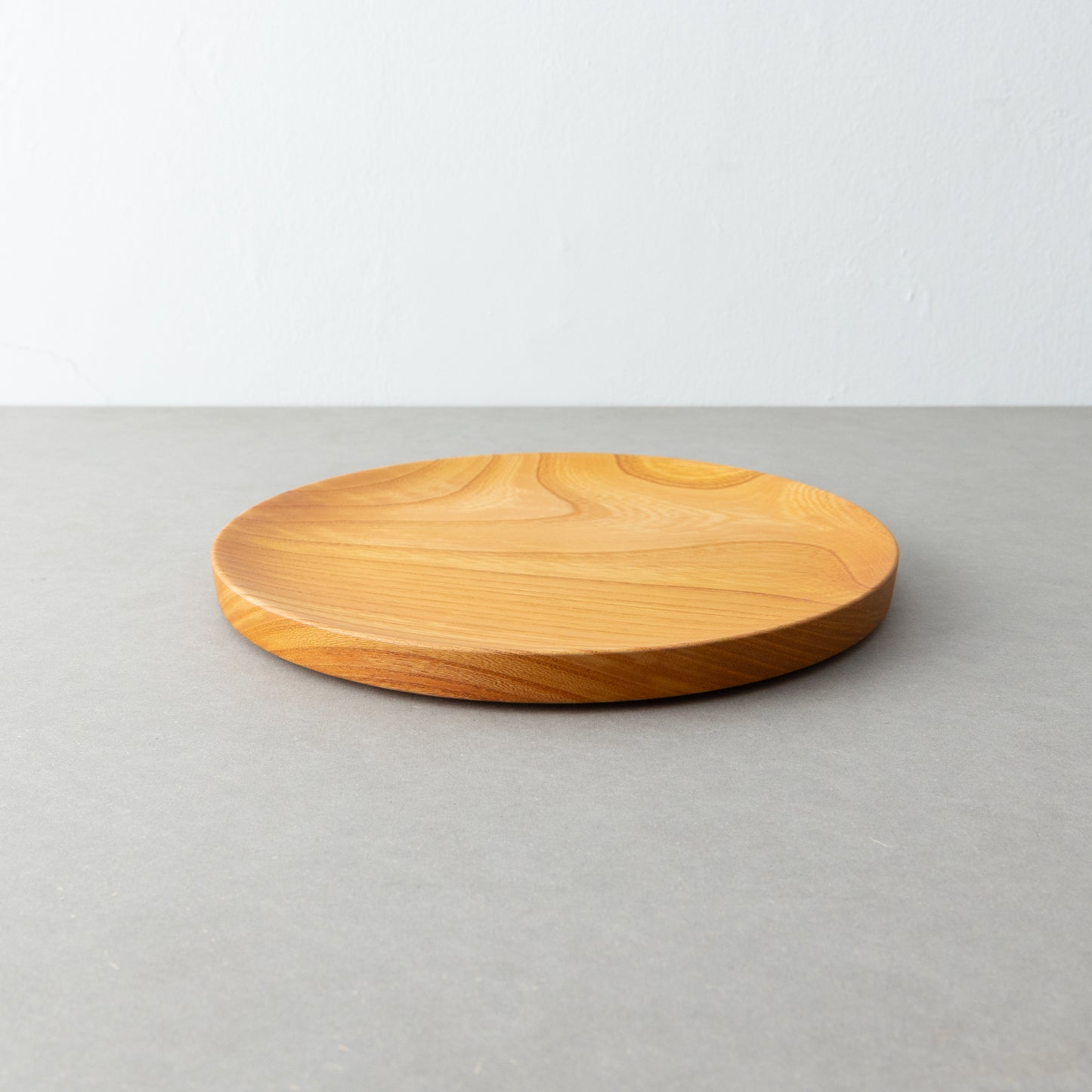 仁取皿　ケヤキ　Φ24cm